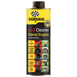 Bardahl 5-i-1 Cleaner Diesel Engine 500 ml. (Til tanken)