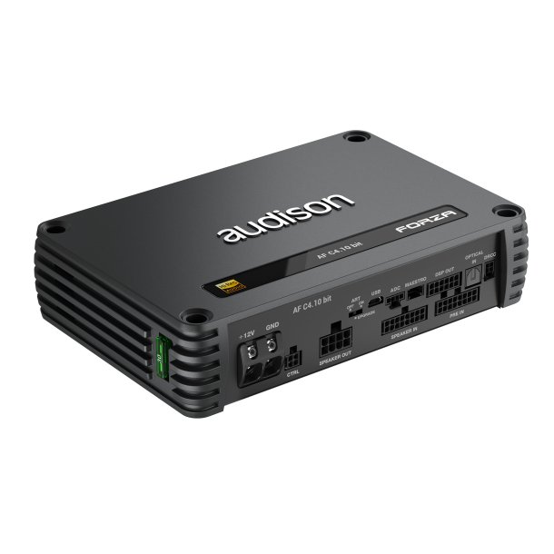 Audison Forza AFC4.10 bit - 4-kanals DSP-forst�rker, 4 � 150 W