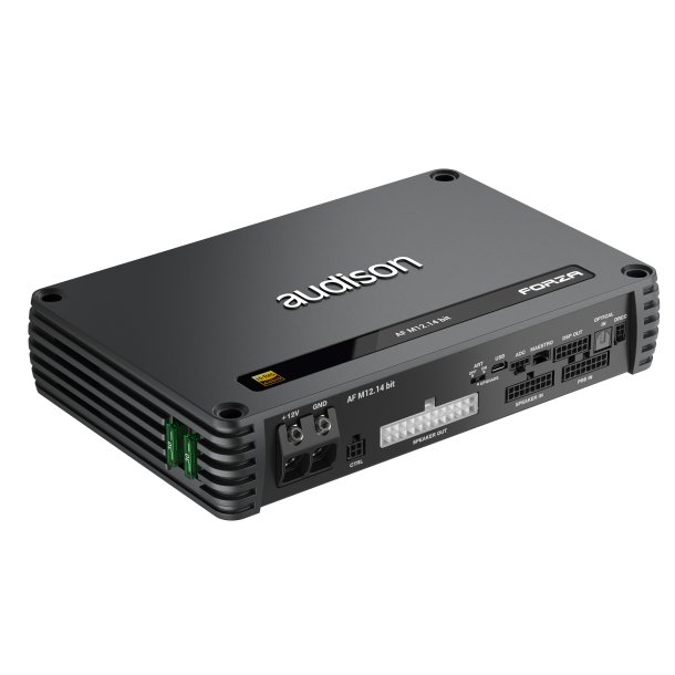 Audison Forza AF M8.14 bit � 8-kanals DSP-forst�rker, 8 � 140 W