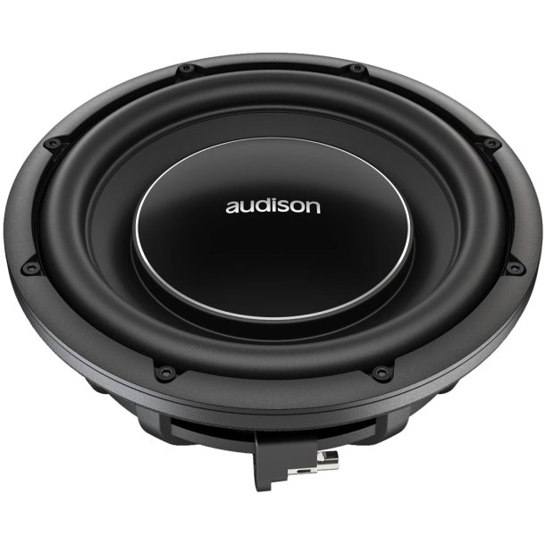 Audison Voce II AV10D4II - 10&Prime; Slim High-End subwoofer, 4+4 &Omega;