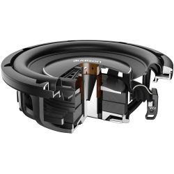 Audison Voce II AV10D4II - 10&Prime; Slim High-End subwoofer, 4+4 &Omega;