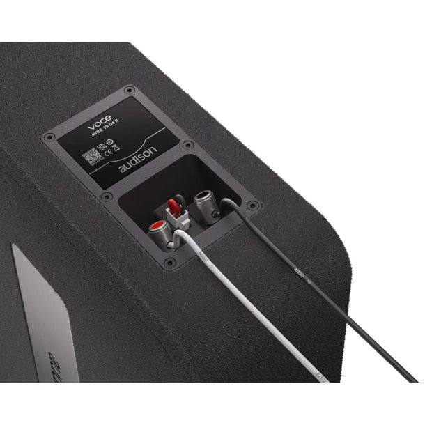 Audison Voce II AVBX10D4II � 10&Prime; lukket subwoofer, 4+4 &Omega;