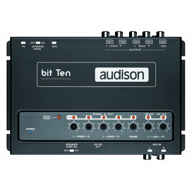 Audison bit Ten - 5-kanals DSP signalprocessor