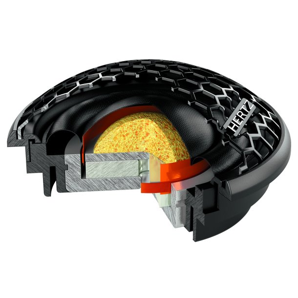 Hertz Cento CK165F 165 mm flad, 2-vejs komponent h�jttalersystem 