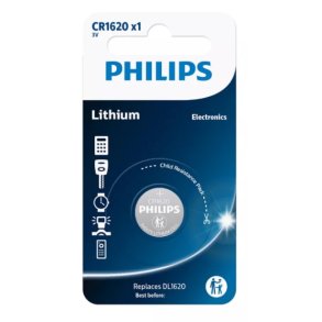 Philips CR1620 Knapcelle batteri - 1 stk.
