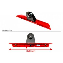 Bakkamera indbygget i bremselygte til Ford Transit