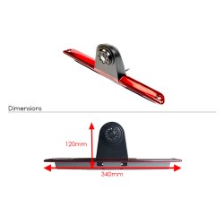 Stoplygte-bakkamera Mercedes Sprinter / VW Crafter