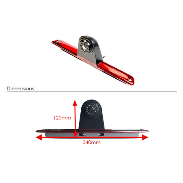 Stoplygte-bakkamera Mercedes Sprinter / VW Crafter