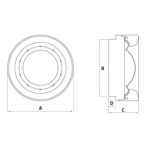 Hertz C26OE Cento diskanter - 26 mm