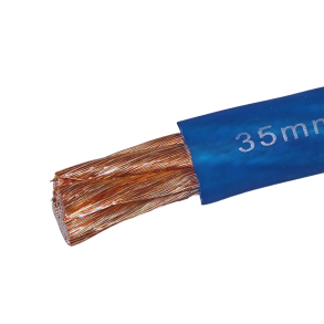 35 mm2 Powerkabel Bl transparant -1 meter