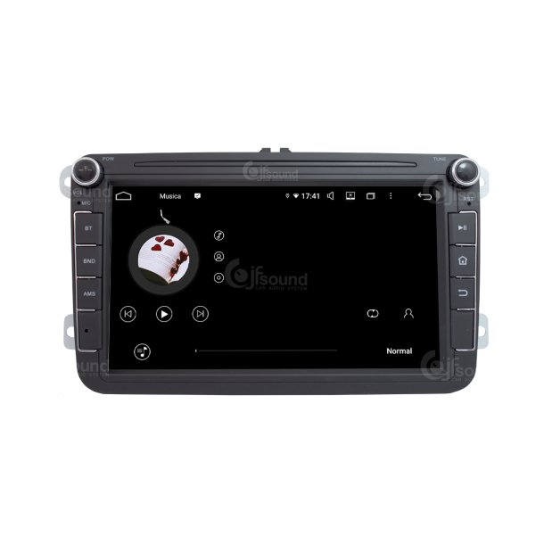 Bilradio JF-038W6-UP-PRO m. tr�dl�s Apple CarPlay &amp; Android Auto til VW