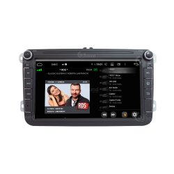 Bilradio JF-038W6-UP-PRO m. tr�dl�s Apple CarPlay &amp; Android Auto til VW