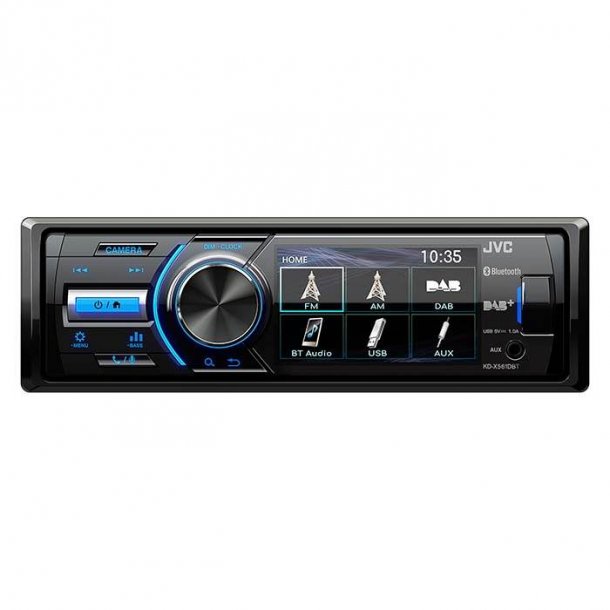 JVC autoradio KD-X561 1 DIN multimedia 3" skrm med FM og DAB+