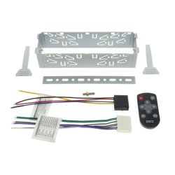 Dietz Retro bilradio med MP3, USB, RDS, AUX, DAB+ &amp; Bluetooth - Sort