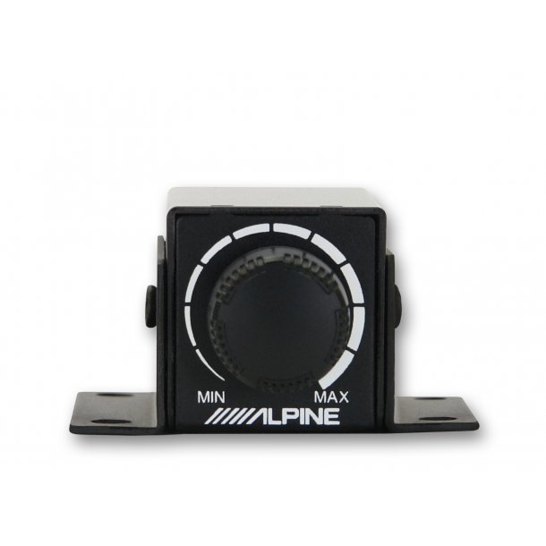 Alpine RUX-KNOB2 Fjernstyring til subwoofer med kabel