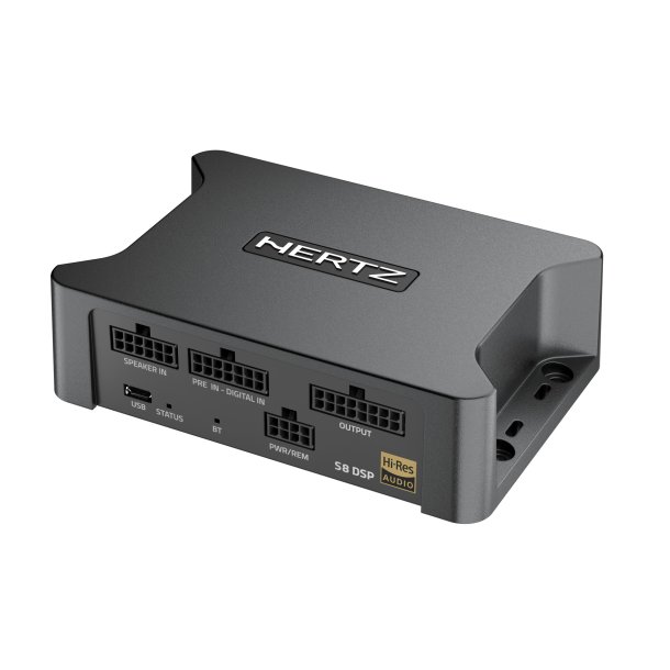 Hertz S8 DSP � 8-kanals Hi-Res digital signalprocessor