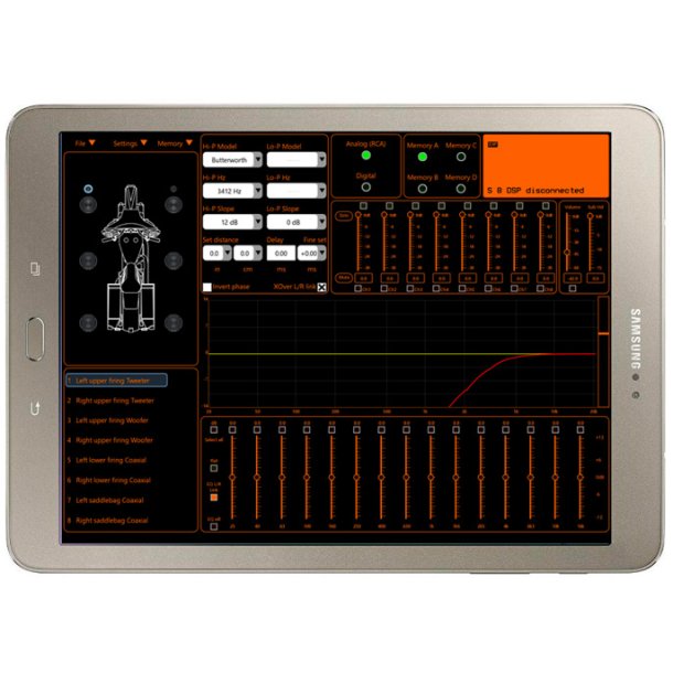 Hertz S8 DSP � 8-kanals Hi-Res digital signalprocessor