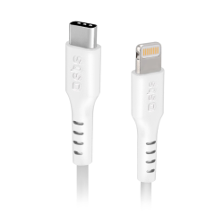 SBS USB C til Lightning kabel. 1 meter - Hvid
