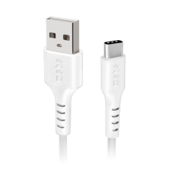SBS data- og opladningskabel USB 2.0 - USB C 1,5 meter - Hvid