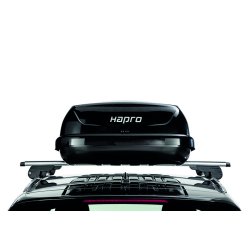 Hapro Traxer tagboks 6.6, 410 L - Sort hjglans