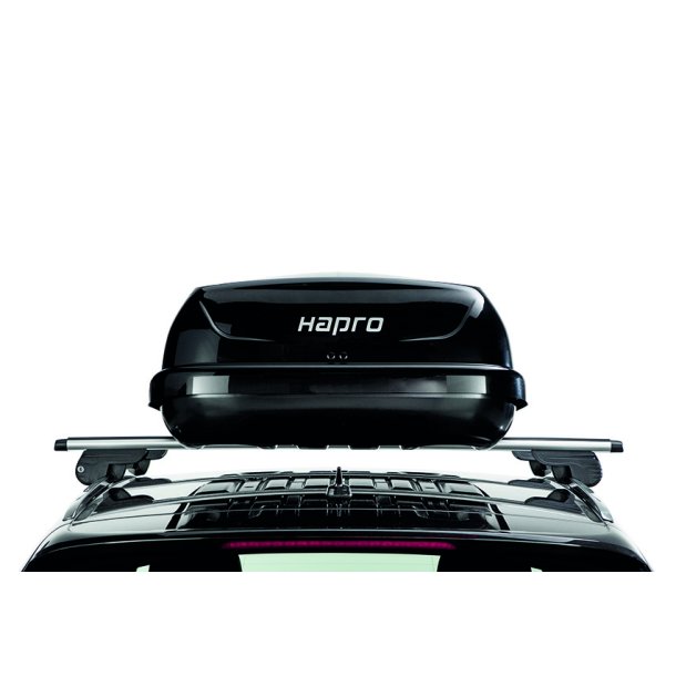 Hapro Traxer tagboks 6.6, 410 L - Sort hjglans