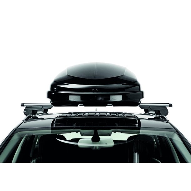 Hapro Traxer tagboks 6.6, 410 L - Sort hjglans