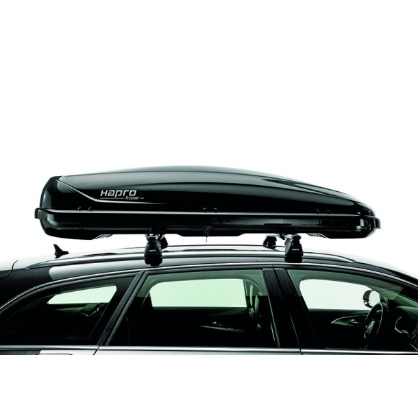 Hapro Traxer tagboks 6.6, 410 L - Sort hjglans