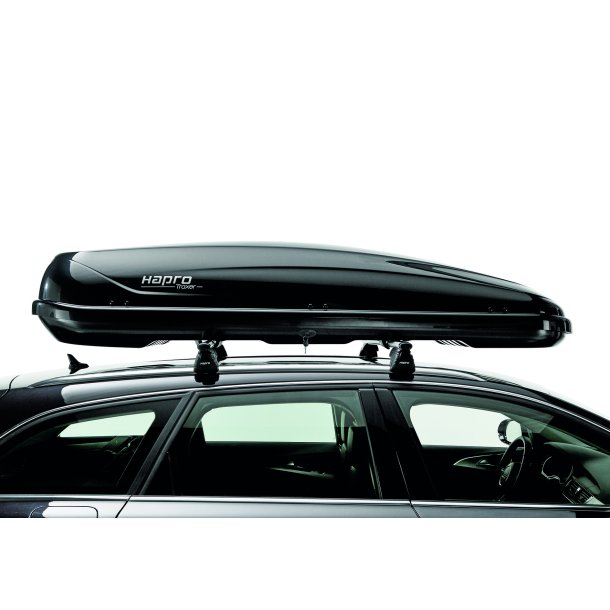 Hapro Traxer tagboks 8.6, 530 L - Sort hjglans