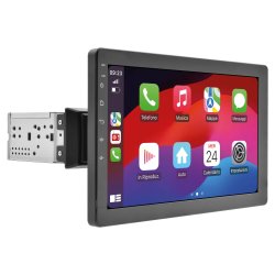 Phonocar 10" 1-DIN Android media center med trdls Apple Carplay og Android Auto