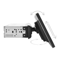 Phonocar 10" 1-DIN Android media center med trdls Apple Carplay og Android Auto