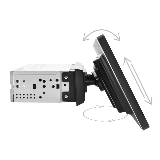 Phonocar 10" 1-DIN Android media center med trdls Apple Carplay og Android Auto