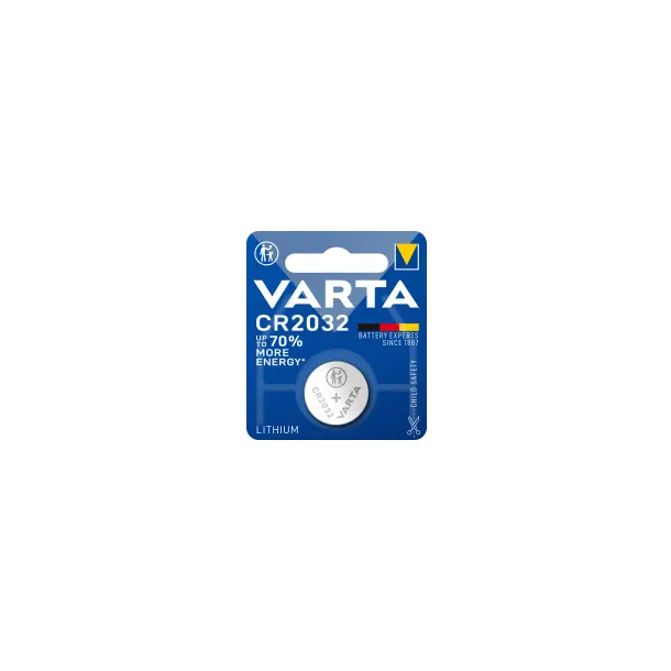 Varta CR2032 knapcelle batteri - 1 stk.