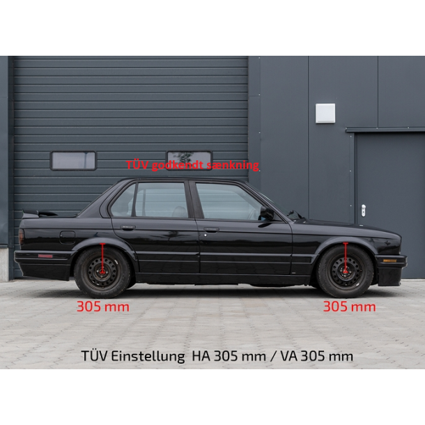 TA Technix - Deep Gevindundervogn til BMW 3 Serie E30