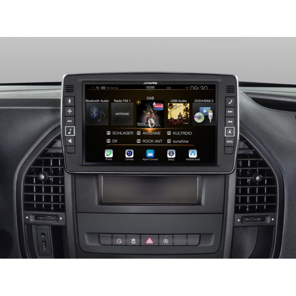 Alpine Style X903D-V447 Mercedes Vito 2014- - Multimedia Navigation 