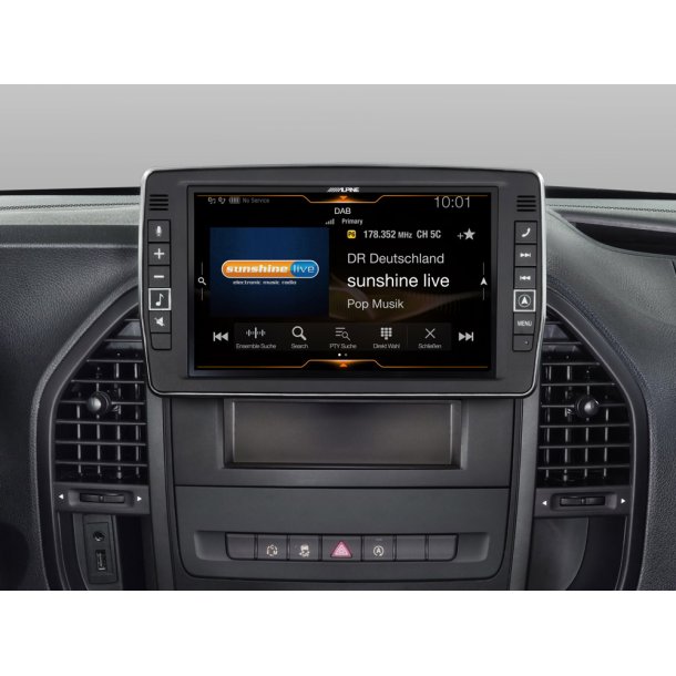 Alpine Style X903D-V447 Mercedes Vito 2014- - Multimedia Navigation 