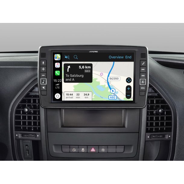 Alpine Style X903D-V447 Mercedes Vito 2014- - Multimedia Navigation 