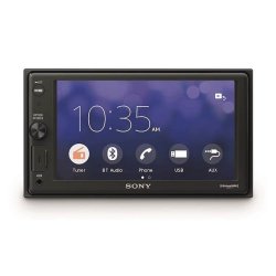 Sony XAV-AX1000 2 DIN bilradio med Appel Carplay/Turner/aux/USB 3 pre-out, 4x55 w