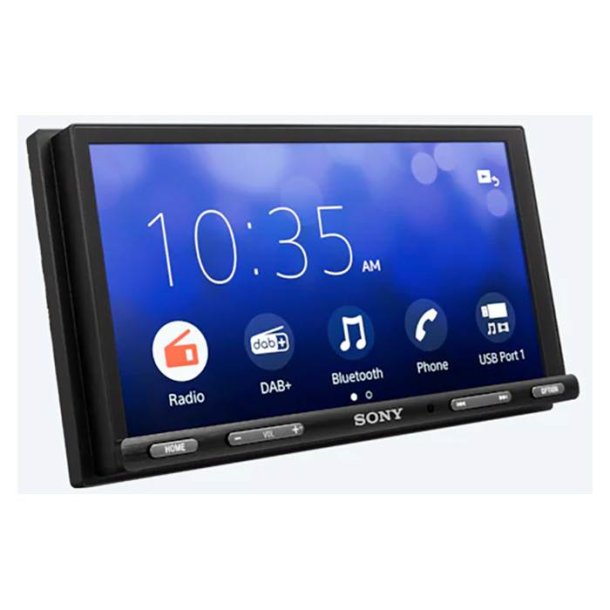 Sony XAV-AX5650D 2 DIN bilradio med Appel carplay, Turner aux