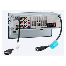 Sony XAV-AX5650D 2 DIN bilradio med Appel carplay, Turner aux