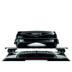 Hapro Zenith tagboks 8.6, 440 L - Sort hjglans