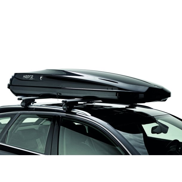 Hapro Zenith tagboks 8.6, 440 L - Sort hjglans