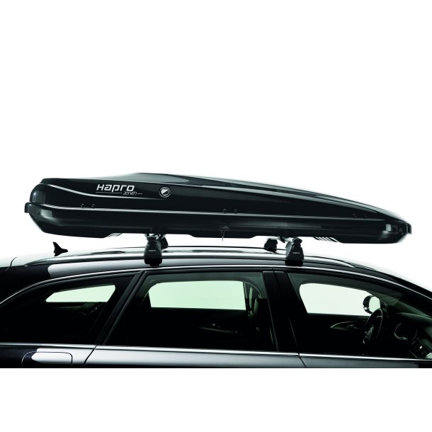 Hapro Zenith tagboks 8.6, 440 L - Sort hjglans
