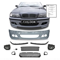 JOM Forkofanger kit inkl. klar glas tgelygter til BMW 3 serie E46 Sedan &amp; Touring