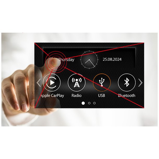 XZENT X-F285 multimediestation Ford Transit  9� touchsk�rm - DEMO