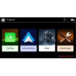 Radio interface ASMML8500 Carplay &amp; Android Auto til Citro&euml;n og Peugeot SMEG trdlst -2017 