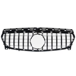 JOM Sports Frontgrill sort hjglans til Mercedes CLA-Klasse C117, 20132019