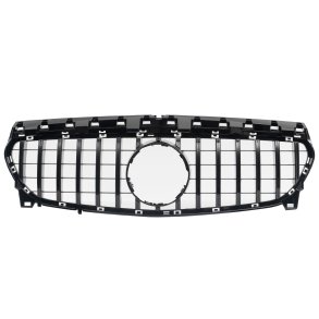 JOM Sports Frontgrill sort hjglans til Mercedes CLA-Klasse C117, 20132019