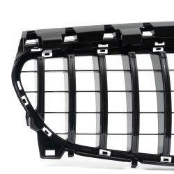 JOM Sports Frontgrill sort hjglans til Mercedes CLA-Klasse C117, 20132019