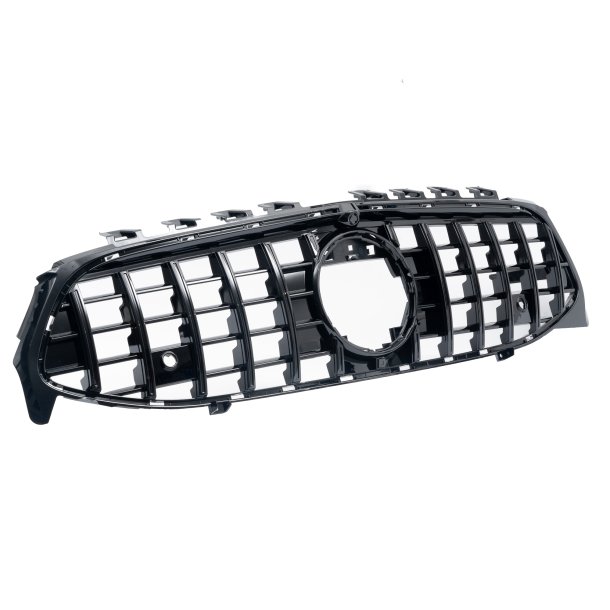 JOM Sports Frontgrill sort hjglans til Mercedes CLA-Klasse C118, 20192023