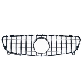 JOM Sports Frontgrill sort hjglans til Mercedes A-Klasse W176, 20152018